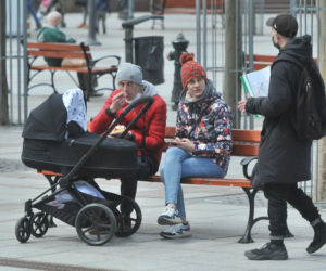 Dawid Kubacki z żoną Martą w Sopocie