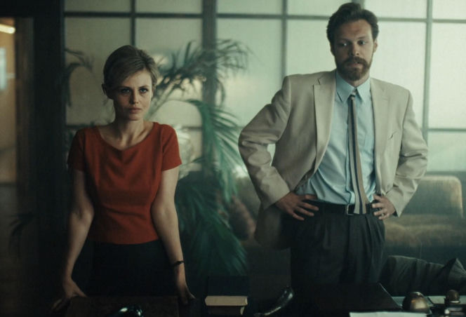 Czarna śmierć, odcinek 2. Weronika Przybysz (Anna Karczmarczyk), dr Jakub Wojtasik (Piotr Pacek)