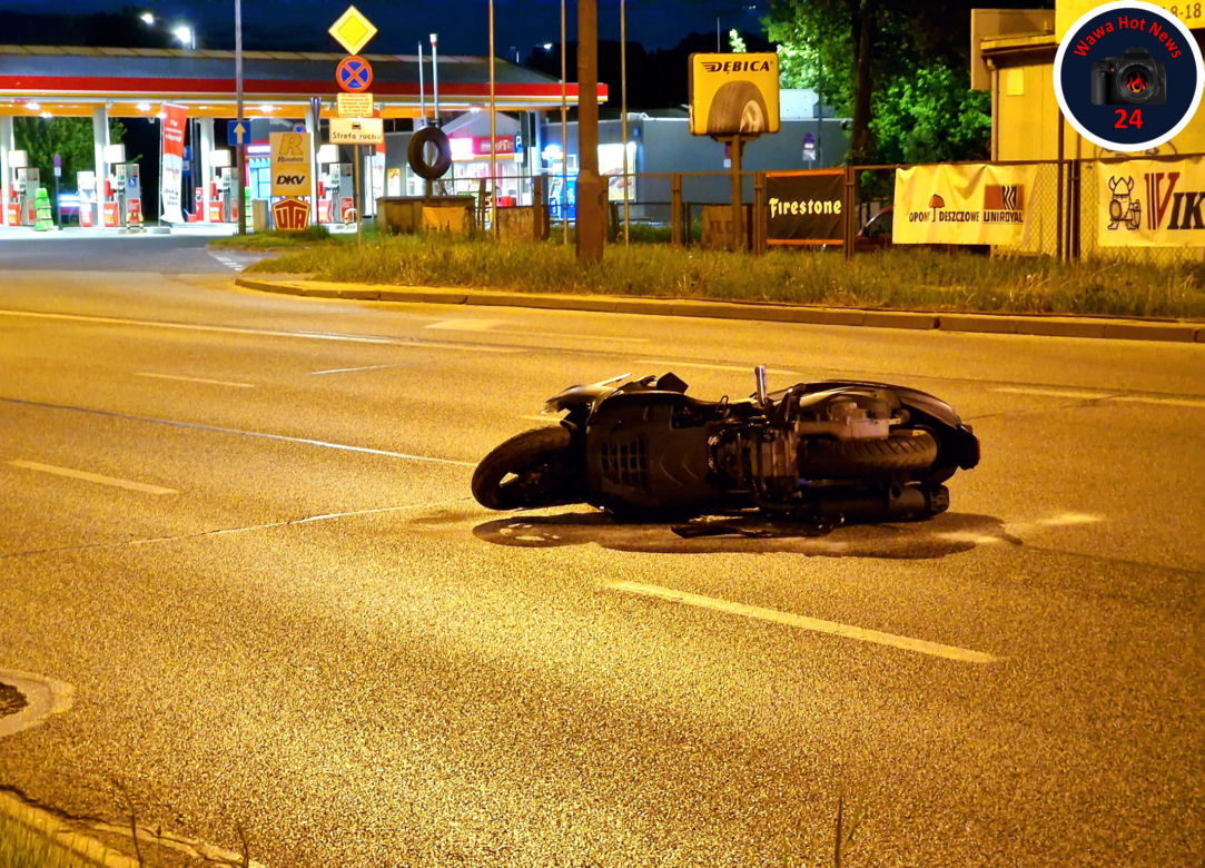 Śmiertelny wypadek na Radzymińskiej. Motocyklista nie miał szans na przeżycie