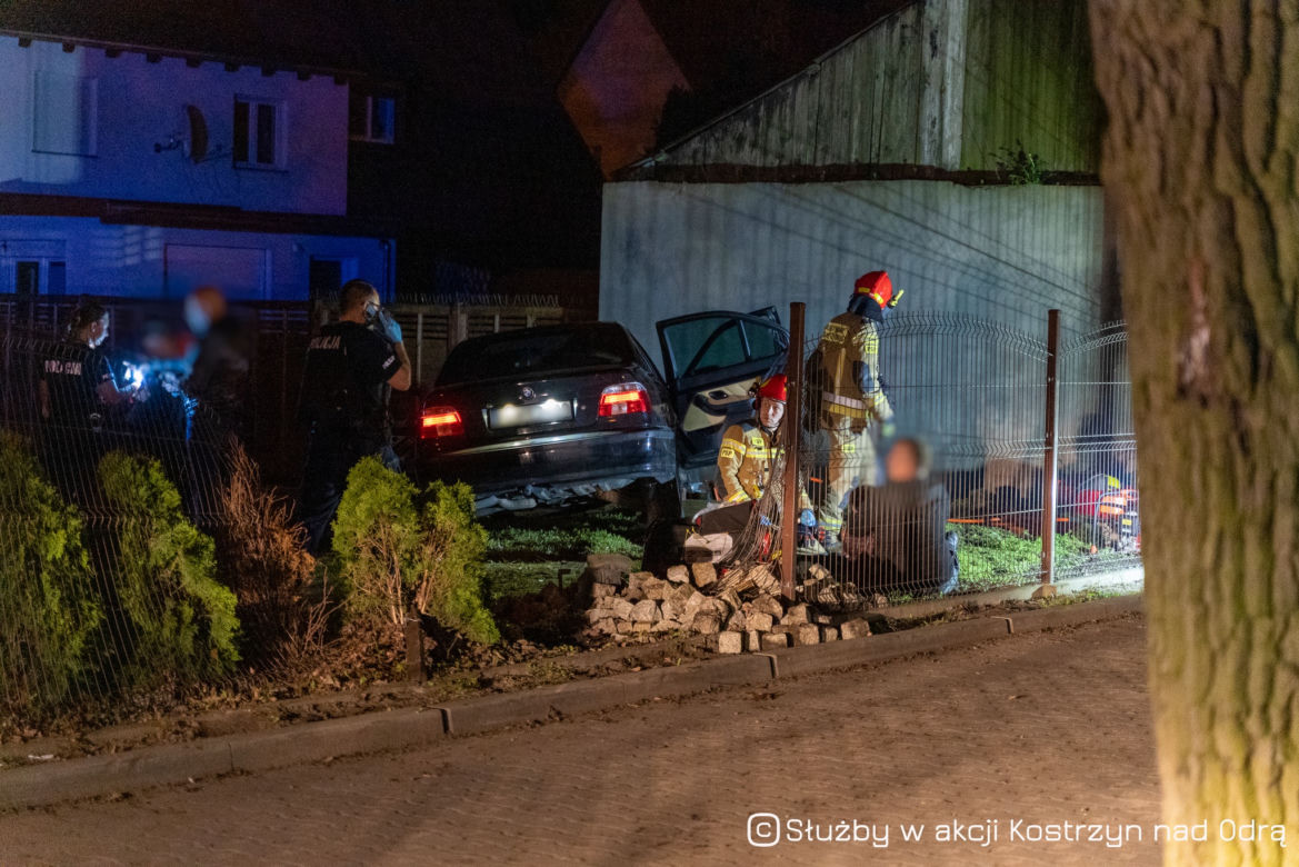 Wypadek w Kostrzynie nad Odrą