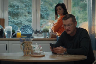 M jak miłość odc. 1918. Piotrek (Marcin Mroczek), Kinga (Katarzyna Cichopek)