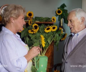 M jak miłość. Barbara (Teresa Lipowska) , Lucjan (Witold Pyrkosz) Mostowiakowie