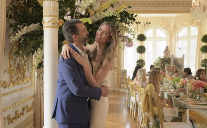 Na weselu Donalda Trumpa juniora i Bettiny Anderson bawiło się około 40 gości