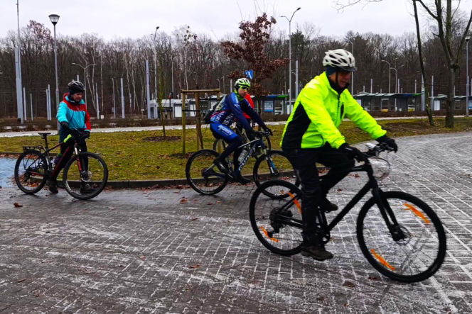 Noworoczny rajd rowerowy