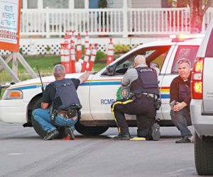 Rambo z Kanady morduje policjantów