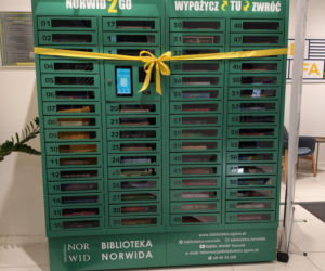 Książkomat Biblioteki Norwida już działa przy ul. Wrocławskiej