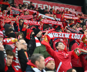 Widzew Łódź - Lech Poznań: Zdjęcia kibiców i zawodników z meczu 24. kolejki PKO BP Ekstraklasy
