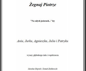 Piotr Woźniak-Starak - nekrologi