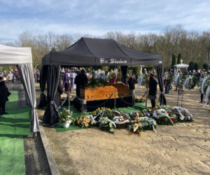 Kajakarz i podróżnik Aleksander Doba spoczął na cmentarzu w Policach