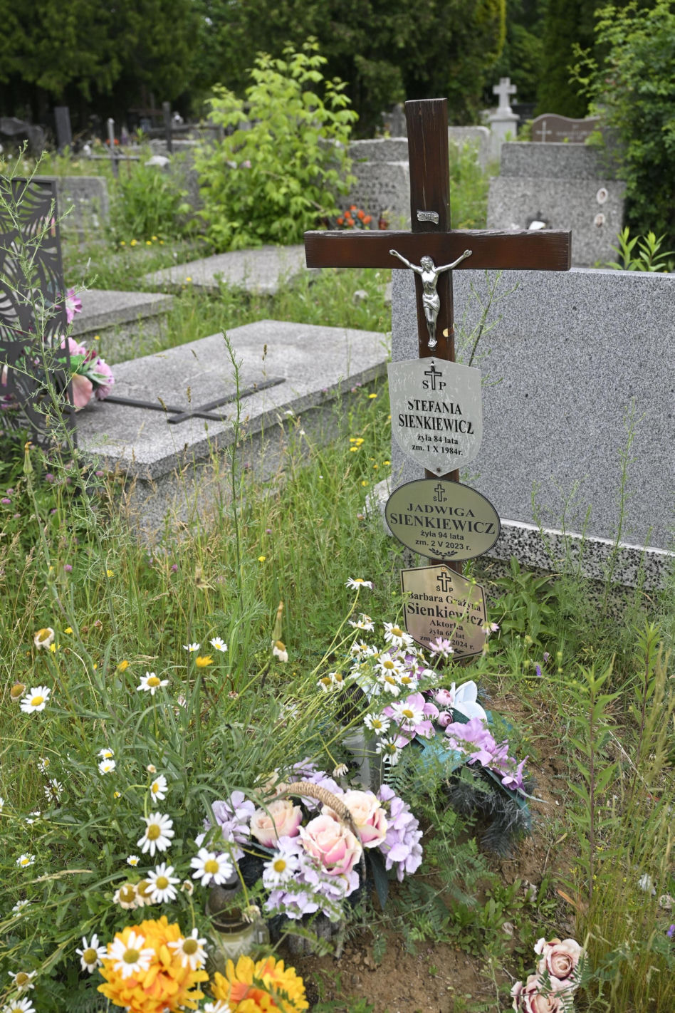 Straszny widok na grobie Barbary Sienkiewicz