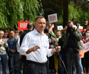 Prezydent Andrzej Duda w Drawsku Pomorskim