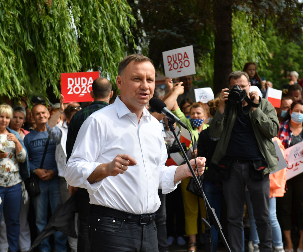 Prezydent Andrzej Duda w Drawsku Pomorskim