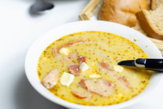 Zupa kwas – kujawska biała zupa z soku z kiszonej kapusty jak u babci