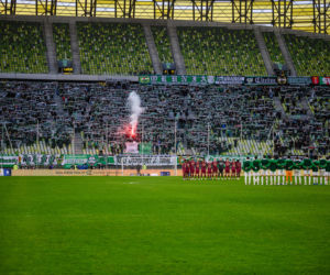 Lechia Gdańsk - Piast Gliwice: Zdjęcia kibiców z meczu 29. kolejki PKO BP Ekstraklasy