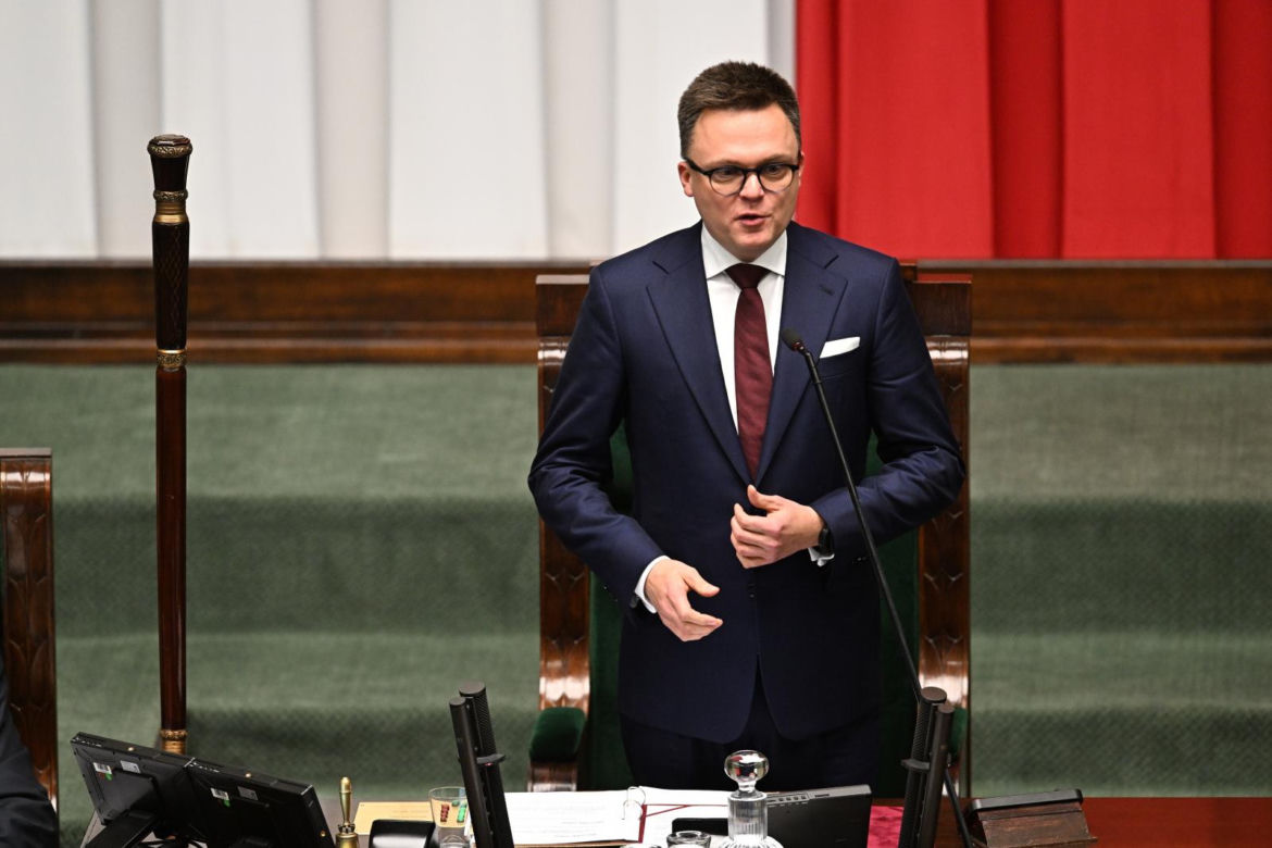 Szymon Hołownia nowym marszałkiem Sejmu