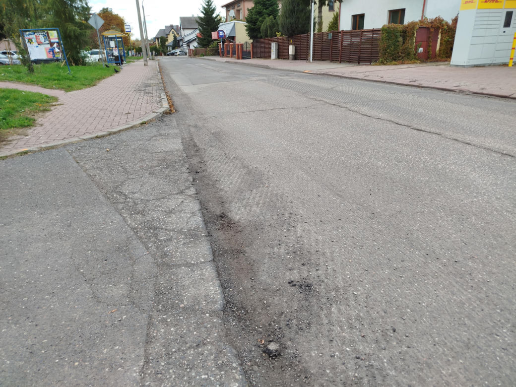 Trwa remont nawierzchni ulic Romanówka i Unitów Podlaskich w Siedlcach
