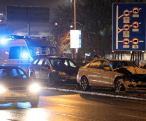 Wielki karambol na Wisłostradzie. Zderzyło się pięć samochodów