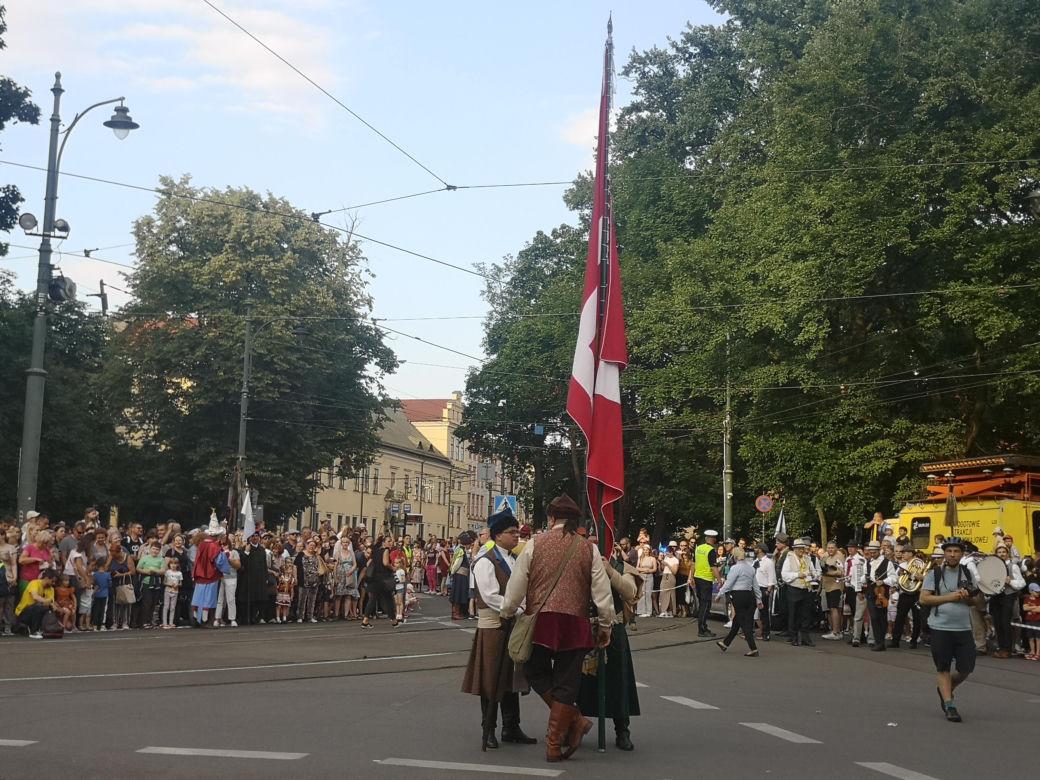 Pochód Lajkonika w Krakowie 2024