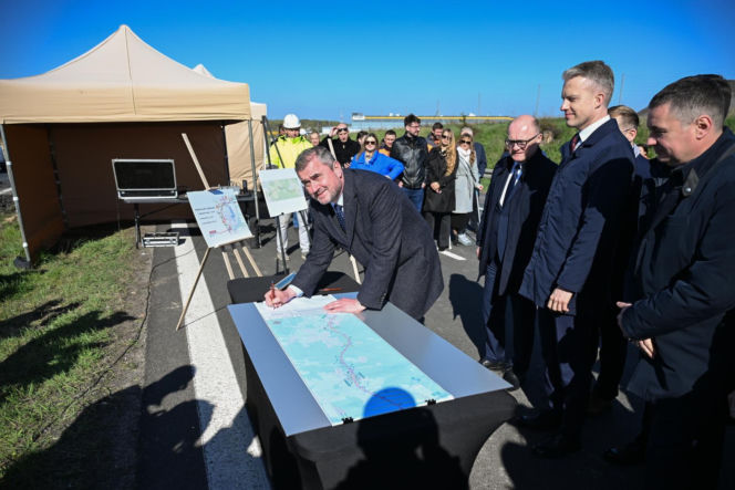 Podpisanie umowy na drugi odcinek Zachodniej Obwodnicy Szczecina