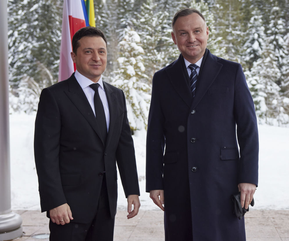 Duda, Zełeński