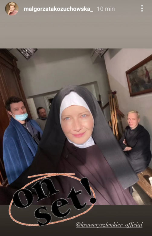 Małgorzata Kożuchowska została zakonnicą