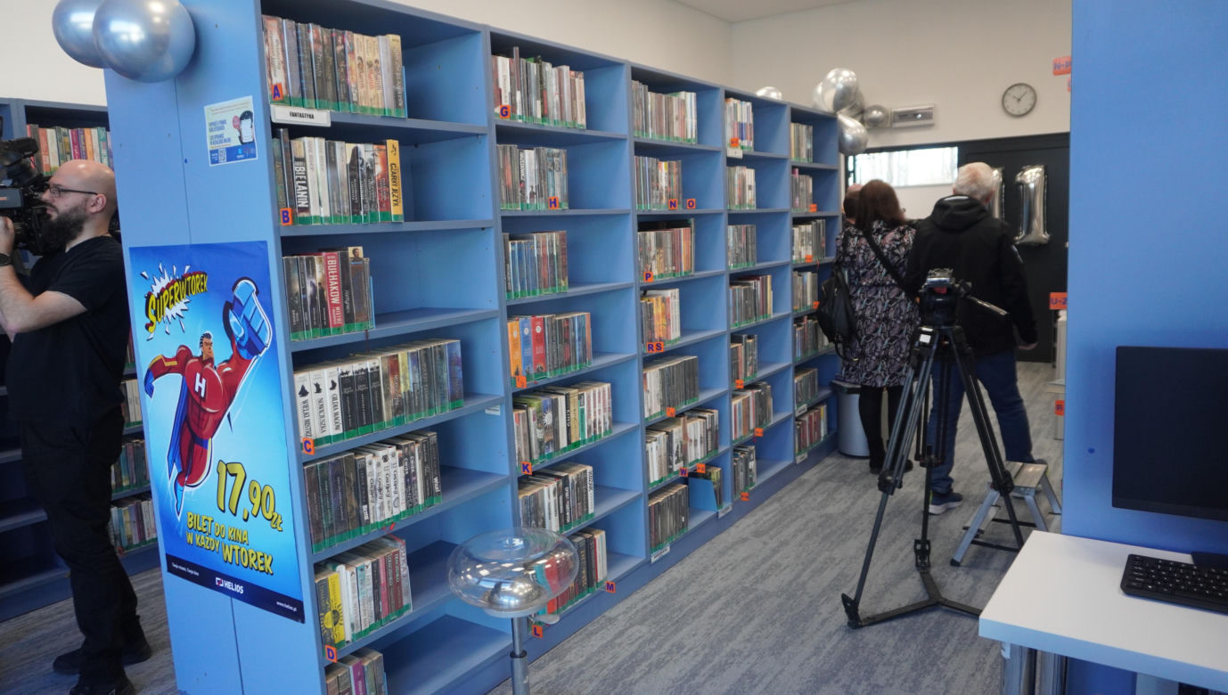Kosmiczna biblioteka przeniosła się w nowe miejsce. Jak teraz wygląda? Byliśmy w środku
