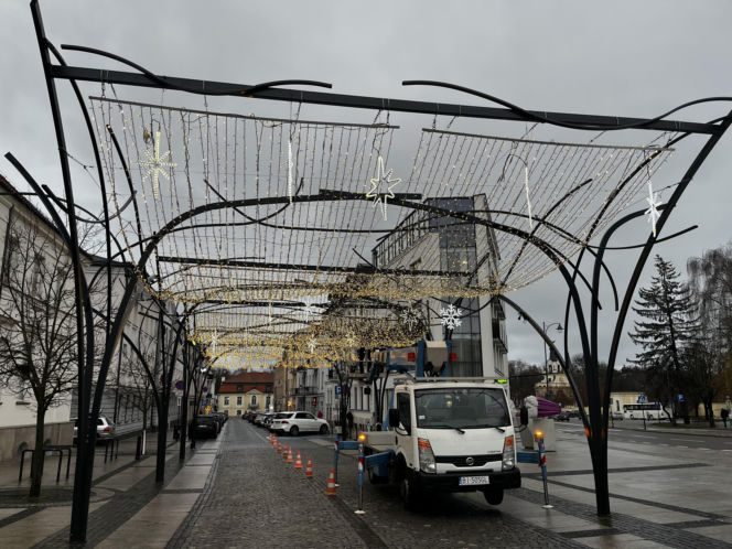 Zobacz hit Białostockiego Jarmarku Świątecznego 2025. Tak wygląda „rozgwieżdżone niebo”