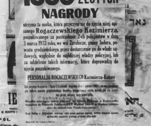 Obwieszczenia policyjne, 1933 rok