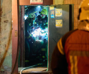 Nocny atak na Kijów! Wielkie eksplozje, płoną bloki