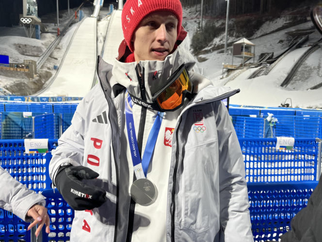 Kacper Tomasiak i Paweł Wąsek z medalami olimpijskimi