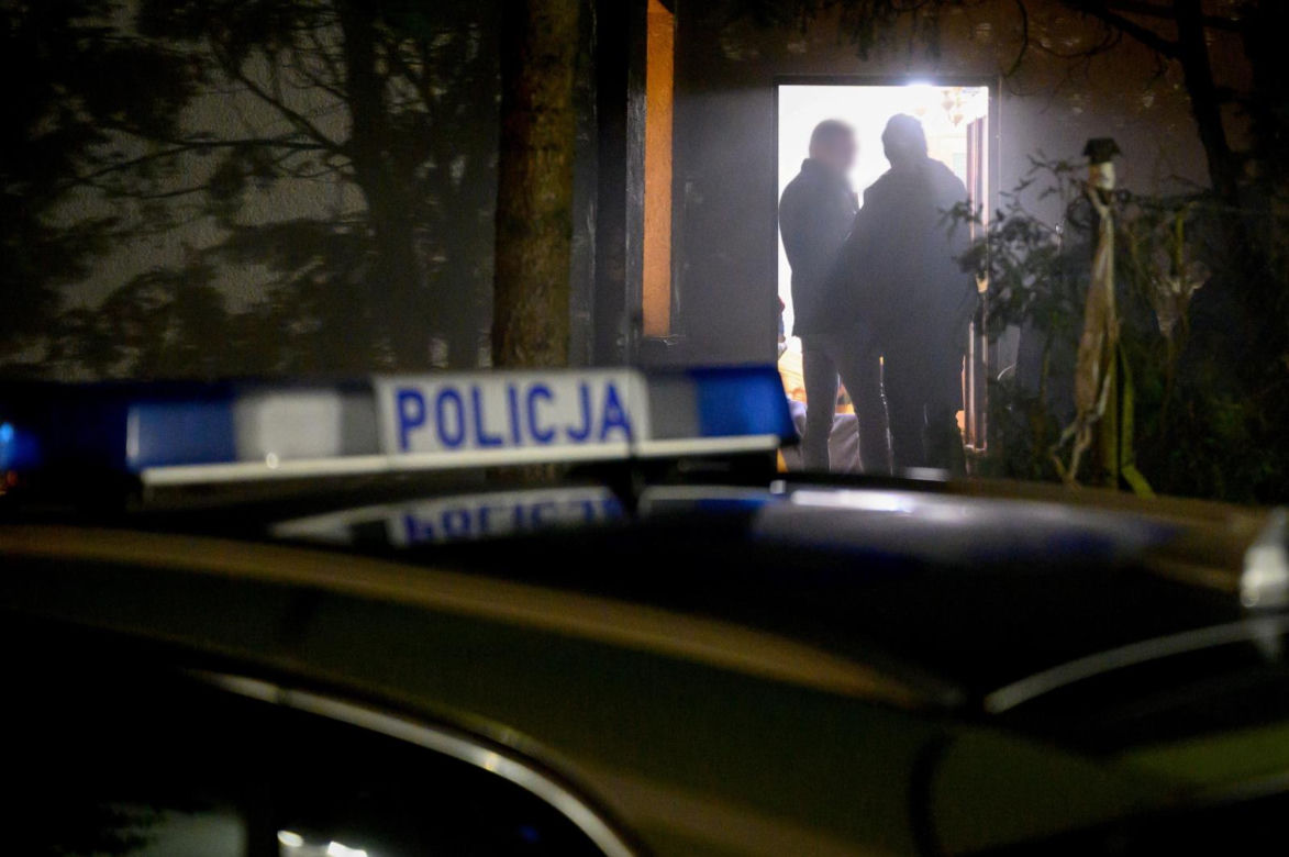 Miejsce tragedii w Puszczykowie