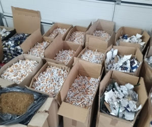 Policjanci z woj. lubelskiego zabezpieczyli blisko 5 mln szt. papierosów