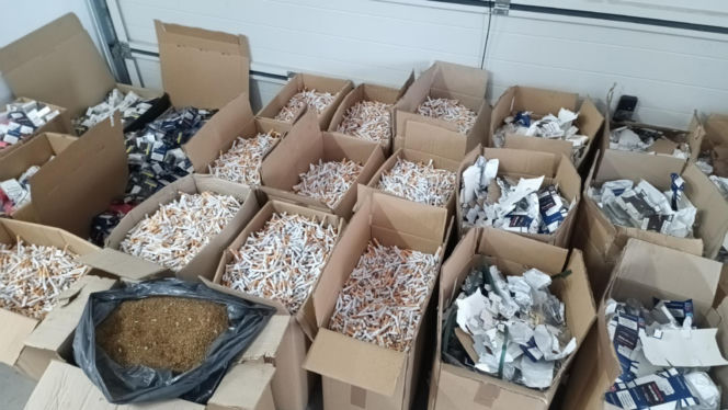Policjanci z woj. lubelskiego zabezpieczyli blisko 5 mln szt. papierosów