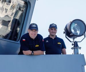 ORP Mewa w Londynie. Debiut niszczyciela min typu Kormoran II w stałym zespole NATO