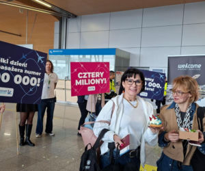 Ławica pobiła rekord. Lotnisko obsłużyło czteromilionową pasażerkę