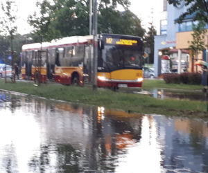 Stara Miłosna pod wodą