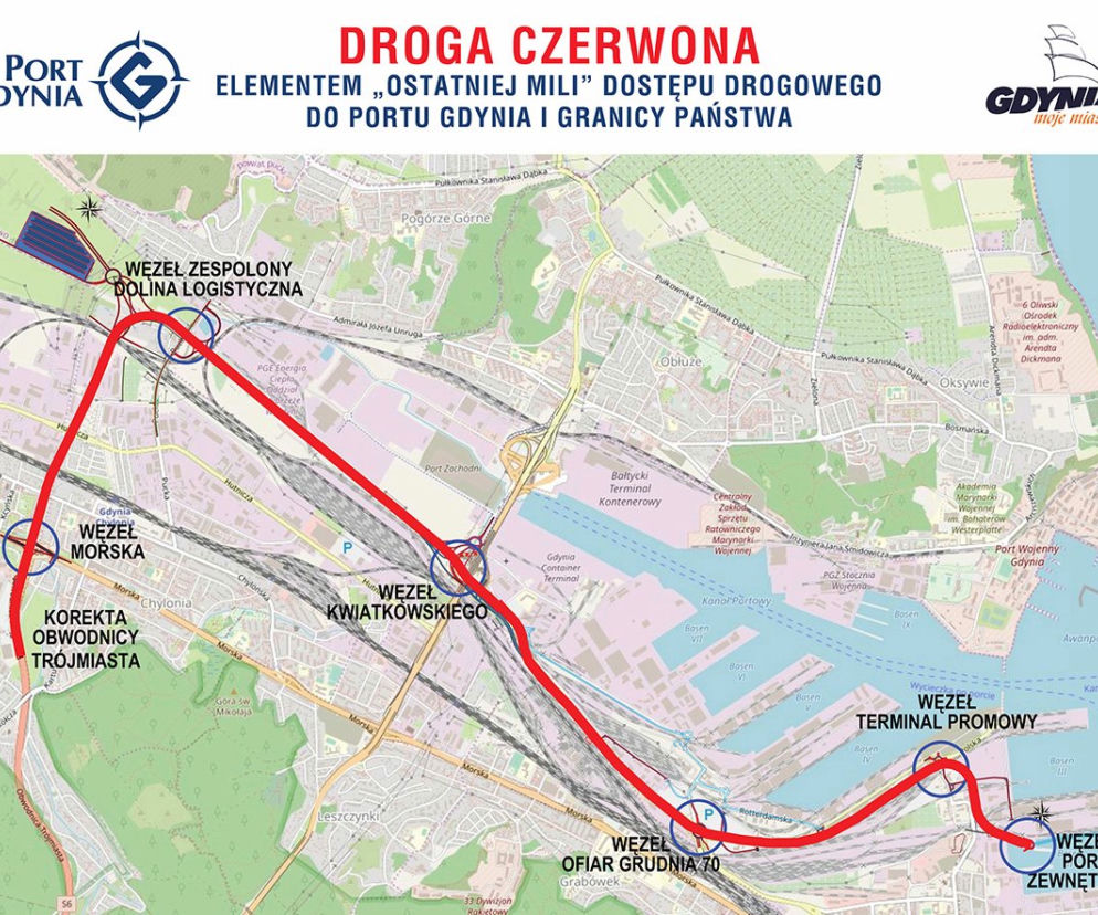 UM Gdynia: Pieniędzy na Drogę Czerwoną nie będzie