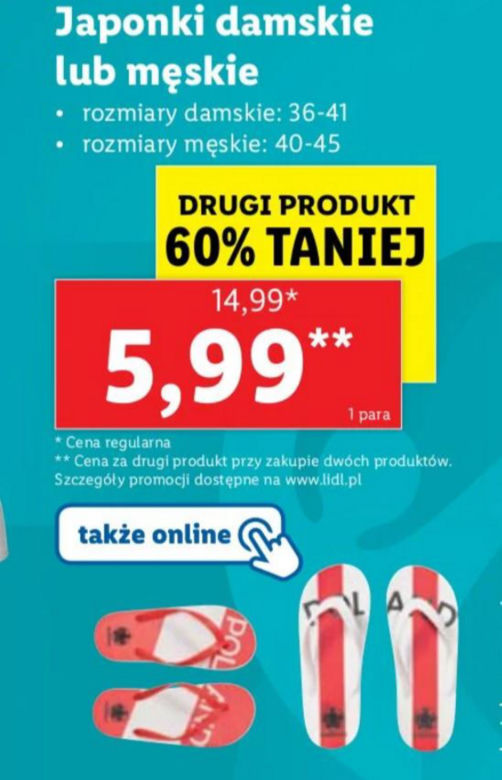 Stroje dla kibica w Lidlu