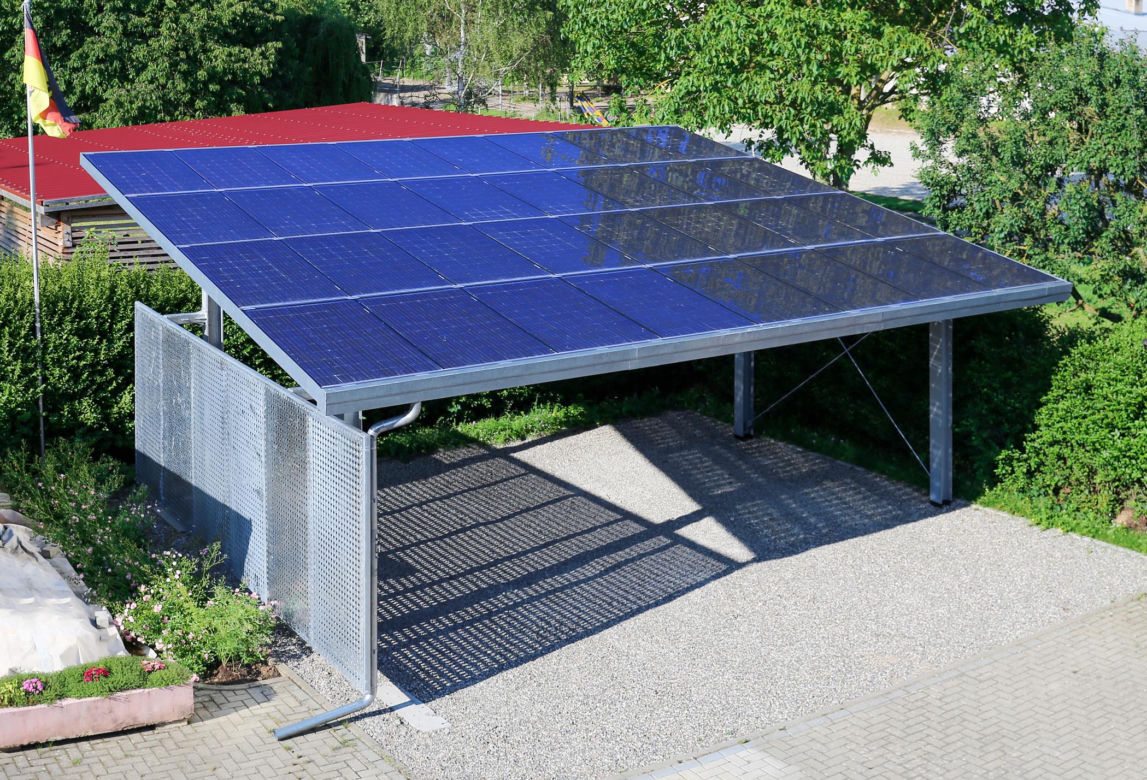 Wiata fotowoltaiczna, czyli carport