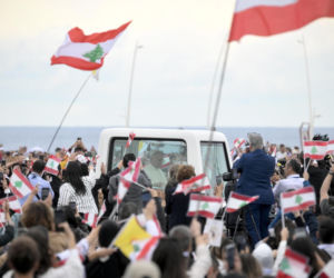 Leon XIV modlił się w miejscu wybuchu w porcie w Bejrucie z 2020 roku