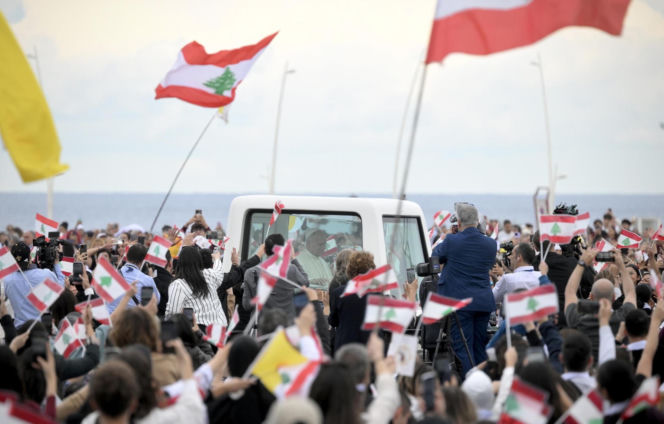 Leon XIV modlił się w miejscu wybuchu w porcie w Bejrucie z 2020 roku