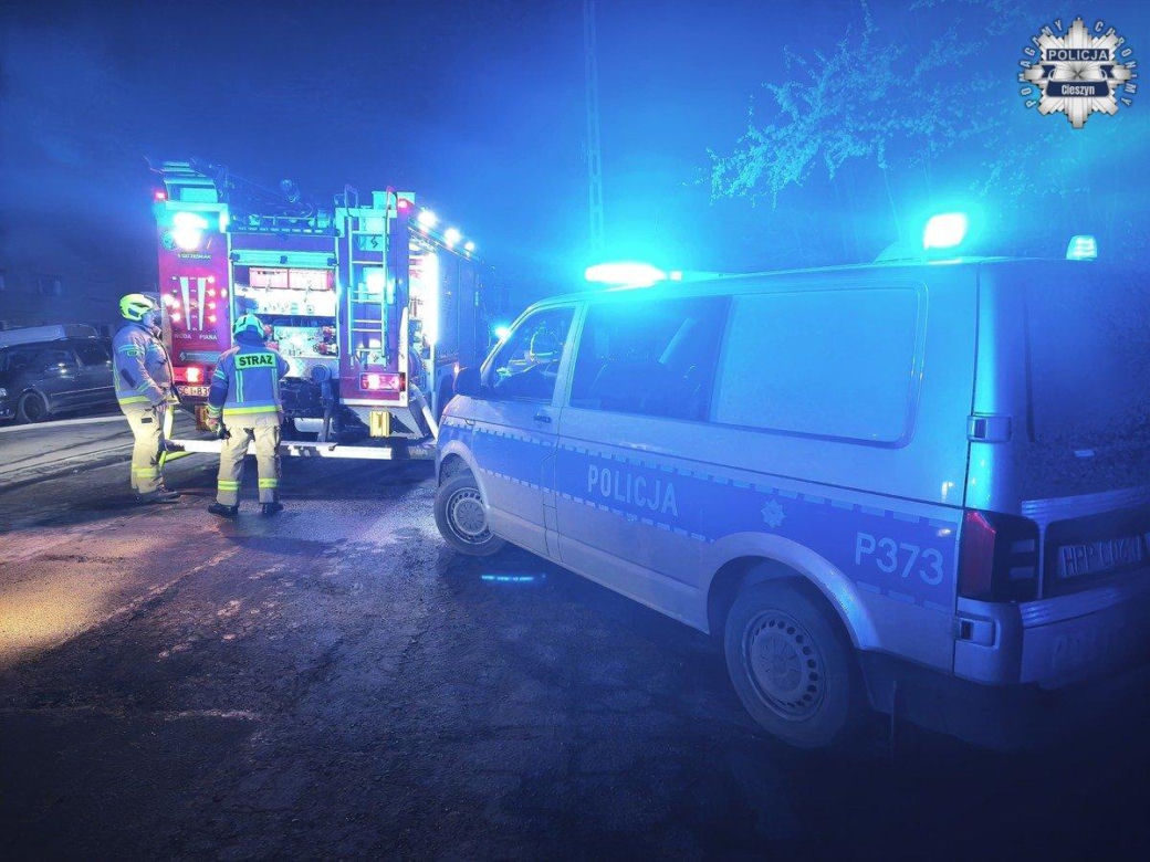 Tragiczny pożar w środku nocy. Nie żyje kobieta, nie zdążyła uciec przed płomieniami