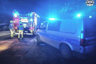 Tragiczny pożar w środku nocy. Nie żyje kobieta, nie zdążyła uciec przed płomieniami