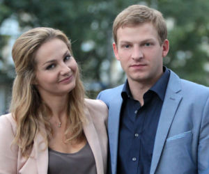 PRZYJACIÓŁKI: Inga (Małgorzata Socha) i Rafał (Michał Rolnicki)
