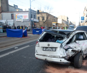 Wypadek tramwaju w Łodzi