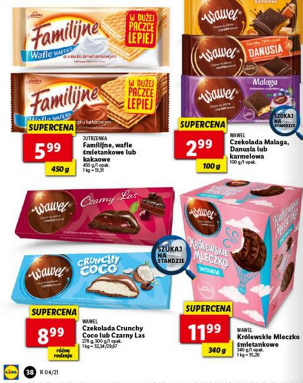 Wafelki dobre na każdą okazję