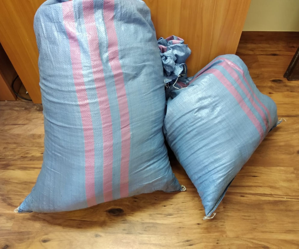 Duża ilość tytoniu bez akcyzy