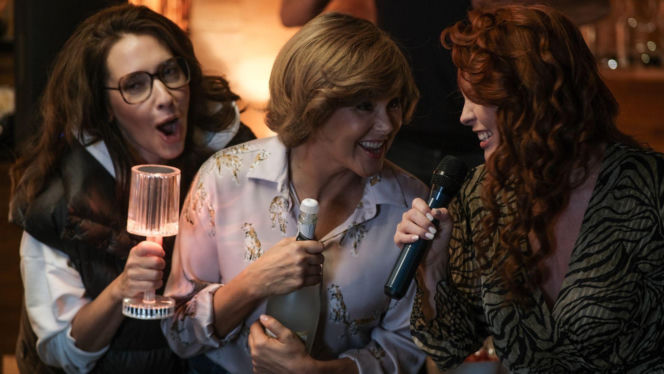 Na dobre i na złe odc. 975. Lucynka (Anna Samusionek), Maja Skawina (Katarzyna Wuczko), Beata (Maria Góralczyk)