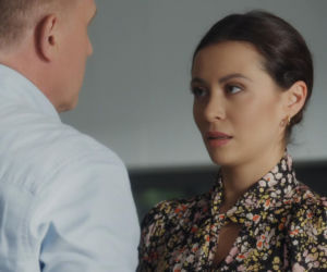 M jak miłość. Joanna (Dominika Sakowicz), Artur Rogowski (Robert Moskwa)