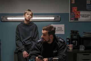 Barwy szczęścia odc. 3379. Marcin Kodur (Oskar Stoczyński), Daria Michalak (Natalia Szczypka)
